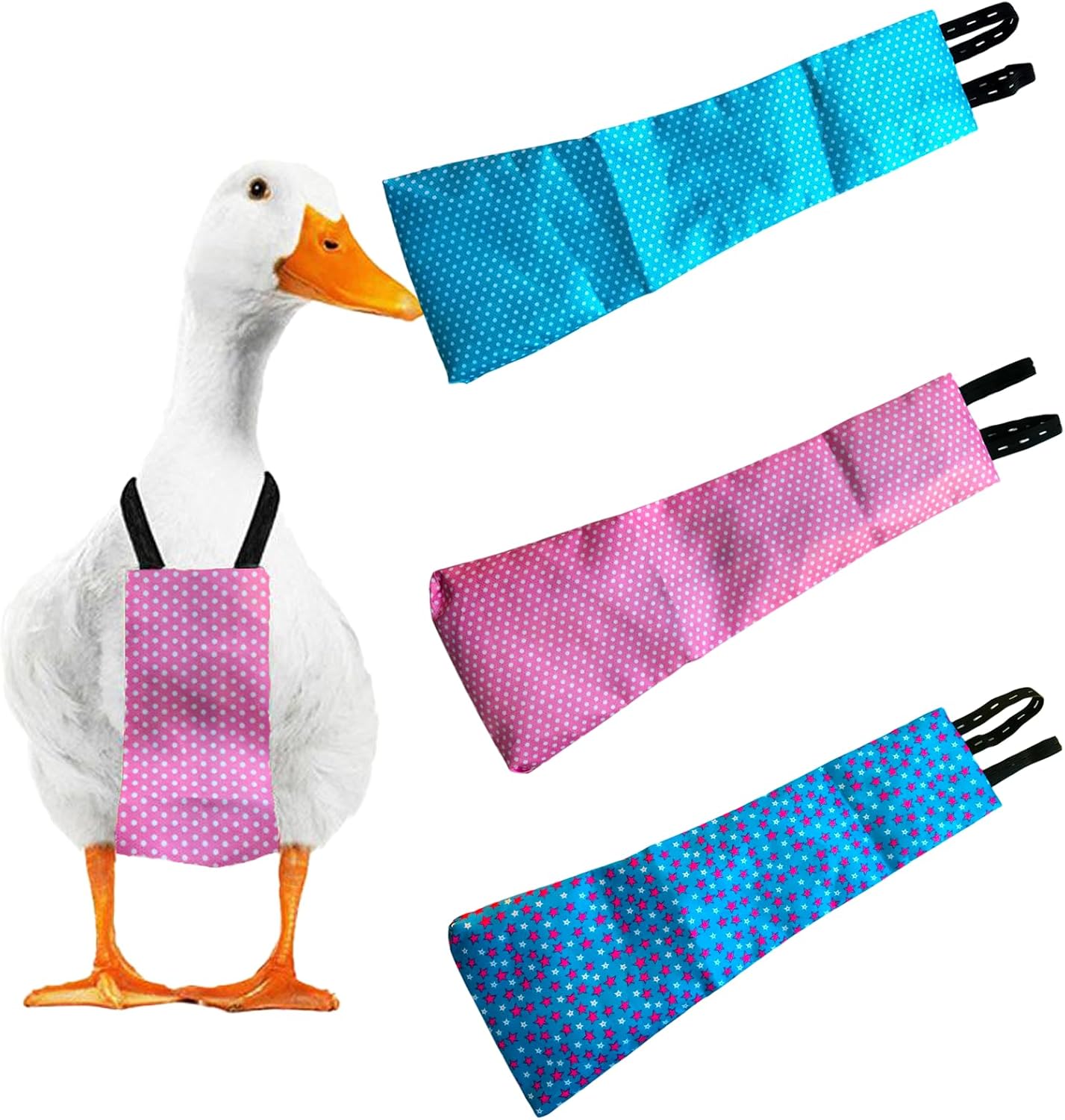 Side view of UKJENT bird nappy showcasing the comfortable tail opening