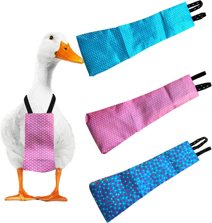 Side view of UKJENT bird nappy showcasing the comfortable tail opening