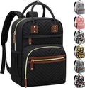 Tenot diaper bag backpack front view in black