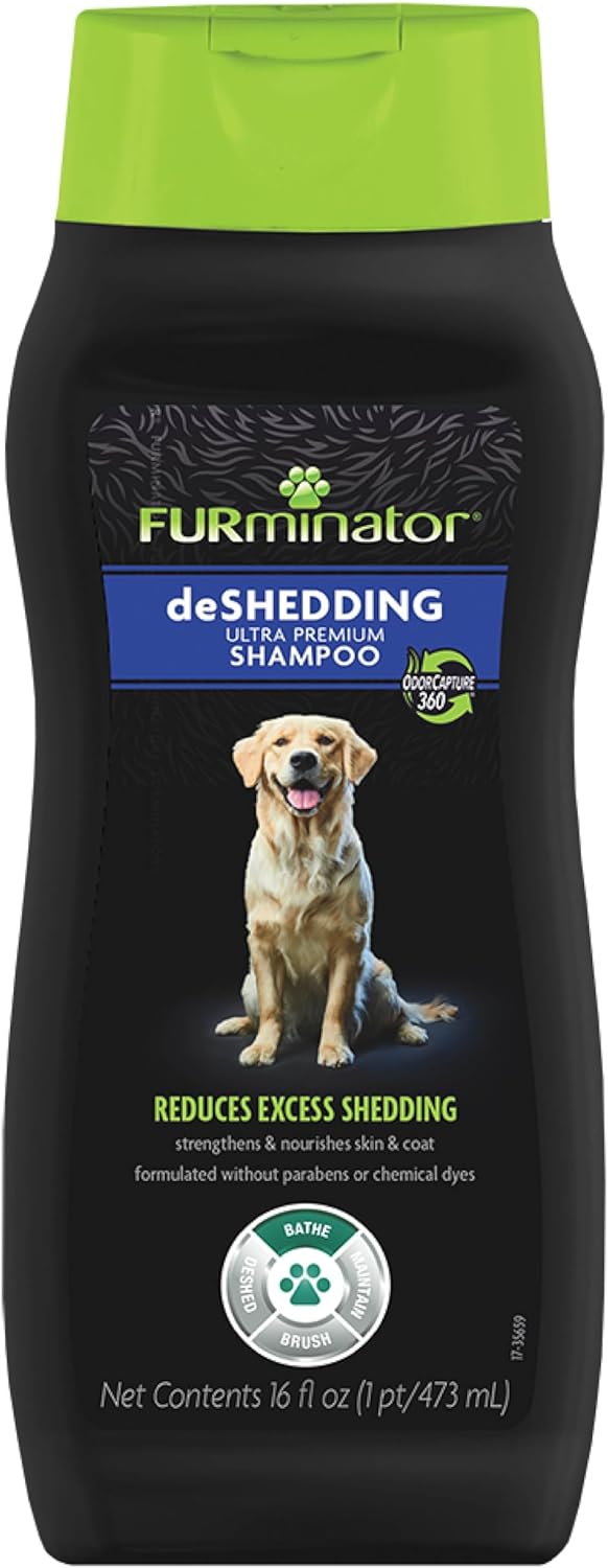 FURminator deShedding Kit, deShedding Shampoo, deShedding Conditioner, deShedding Waterless Spray, For Dogs, 40.5 oz (Set of 3) - Image 12