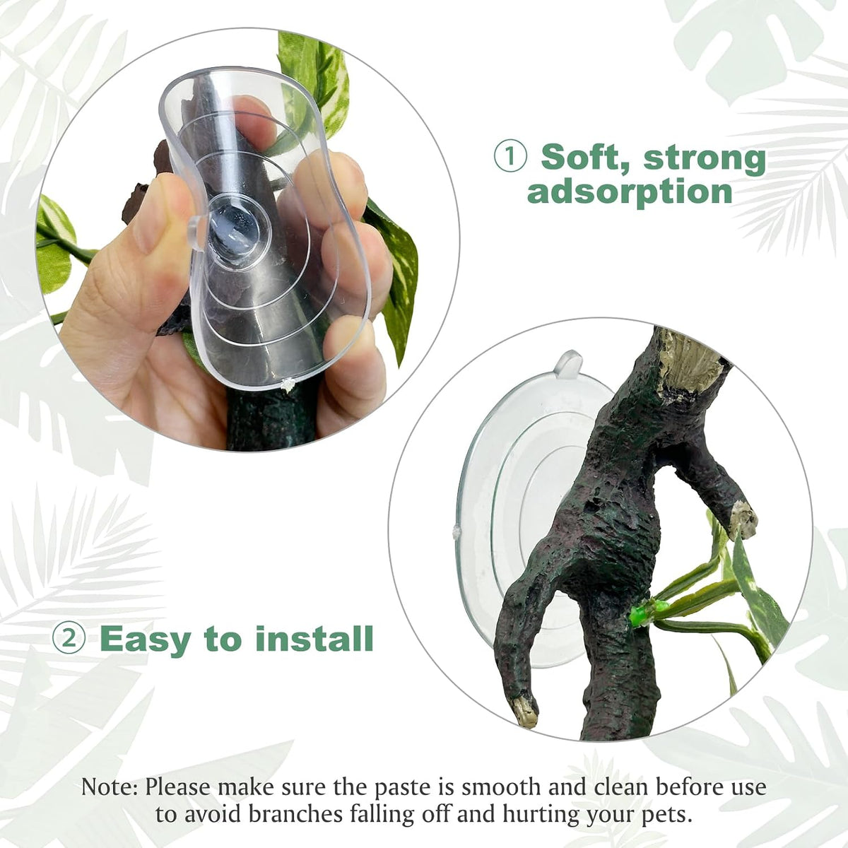 Reptile habitat climbing tree ornament