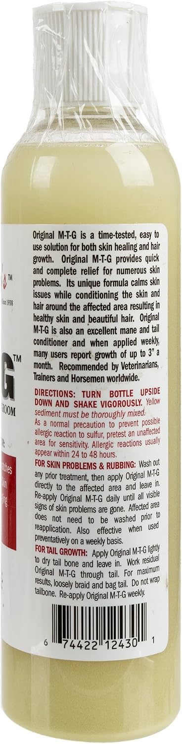 Shapley's Original MTG mane and tail growth conditioner imported from USA