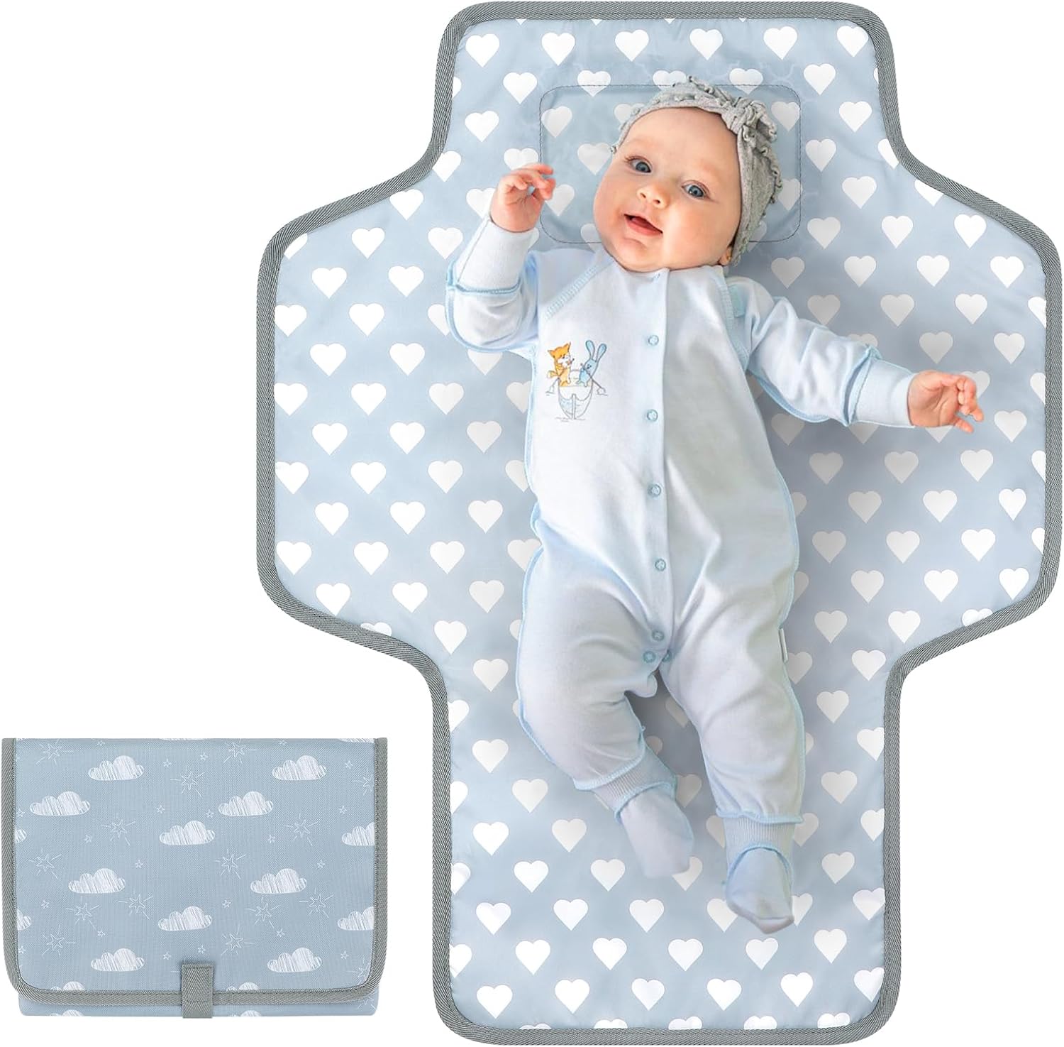 Accmor portable diaper changing pad front view