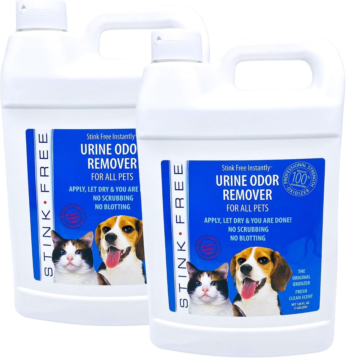 Pet Urine Odor Eliminator and Remover for Cat and Dog Urine, Oxidizer Based Pee Cleaner Destroyer for Carpets, Rugs, Mattress, etc. 128 Oz (1 Gallon) - Image 10