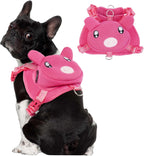 Comfortable padded dog training harness for outdoor travel.