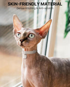 Typecase premium cat collar adjusting mechanism showing sizing from six to twelve inches