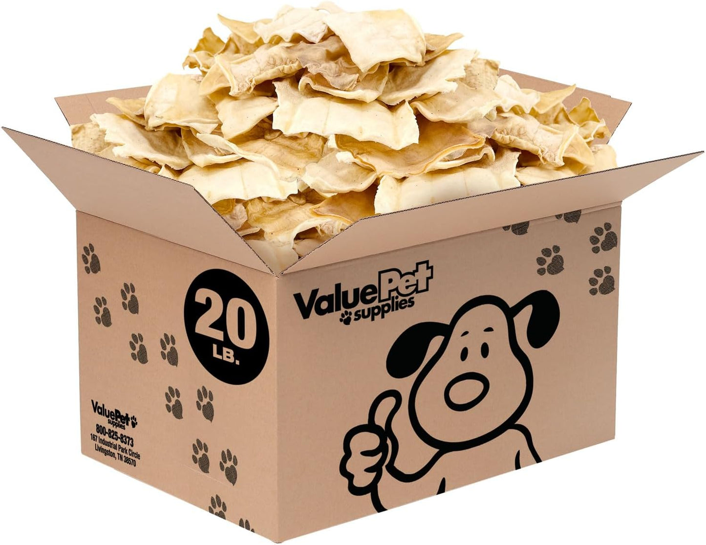 Authentic USA sourced full grain rawhide treats for small and medium dogs