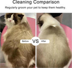 Pet grooming toolset for shedding and flea control