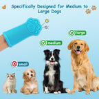 Professional pet dental cleaning kit with travel case