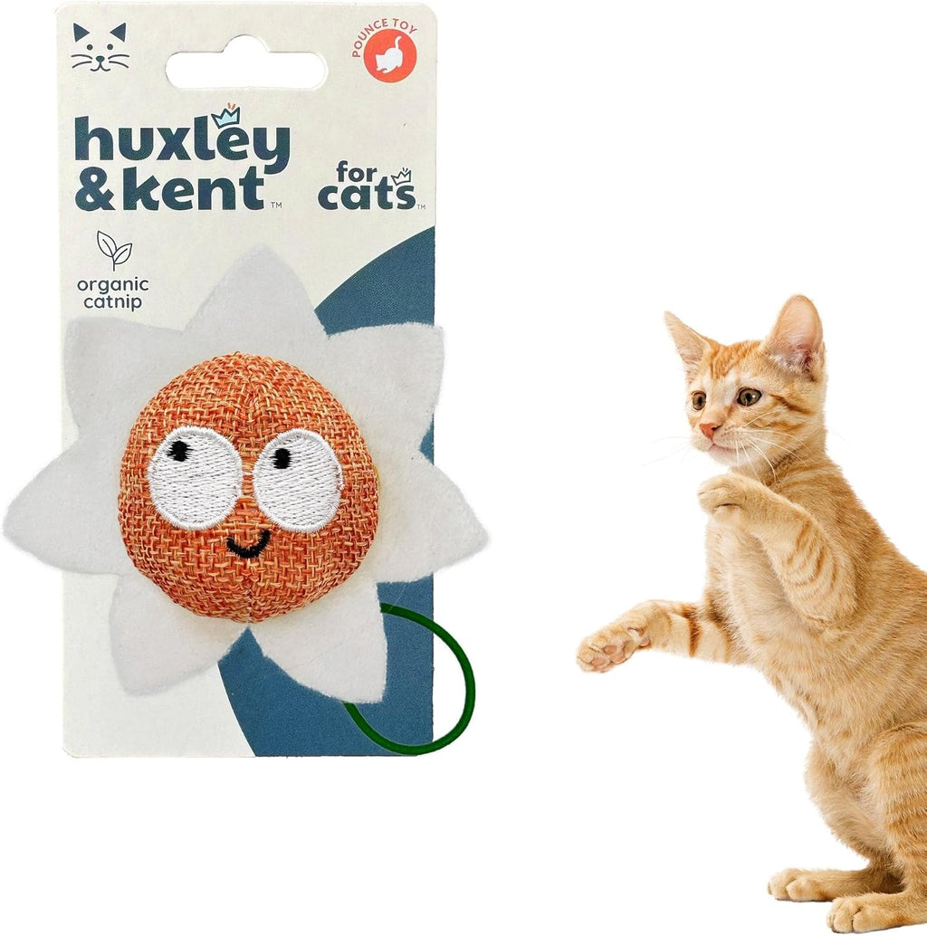 Huxley & Kent Flinger Plush Cat Toy - Interactive Catnip Toy for Cats & Kittens - Soft with Crinkle & Catnip - Perfect for Flinging & Chasing - Bumble Bee Flinger - Image 9