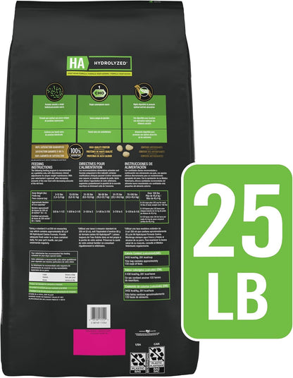 Purina Pro Plan Veterinary Diets HA Hydrolyzed Protein Dog Food Dry Vegetarian Formula - 25 lb. Bag - Image 10