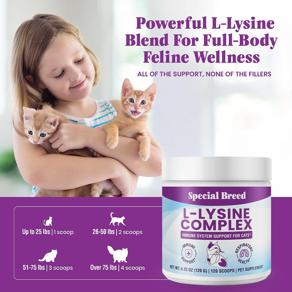Special Breed cat supplement jar size comparison