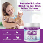 Special Breed cat supplement jar size comparison