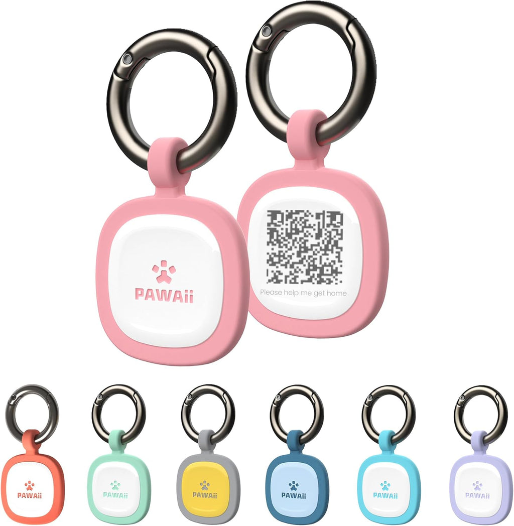 Pawaii Silent Silicone Dog ID Tag, Modifiable Pet Online Profile and Emergency Contacts, Scan QR for Instant Location Alerts, 1 Pack (Deep Sea Blue) - Image 11