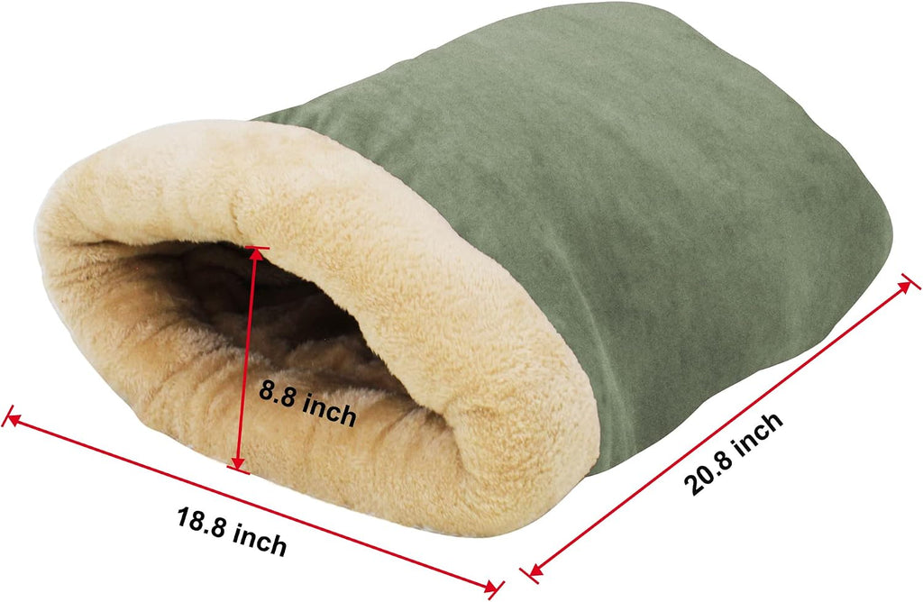 Goopaws burrow bed in flat mat configuration for summer