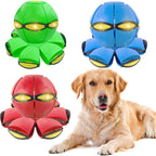 2PCS Dog Flying Disc Toy, Pet Toy Flying Saucer Ball with 3 Light for Dogs, Dog Toy Outdoor Toy Doggy Disc Ball, Outdoor Games - Image 9
