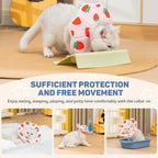 Avont adjustable kitten e-collar soft donut pet protection
