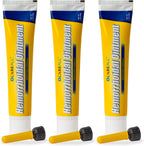 CareAll Hemorrhoidal Ointment three pack front view showing yellow and blue packaging box with applicator
