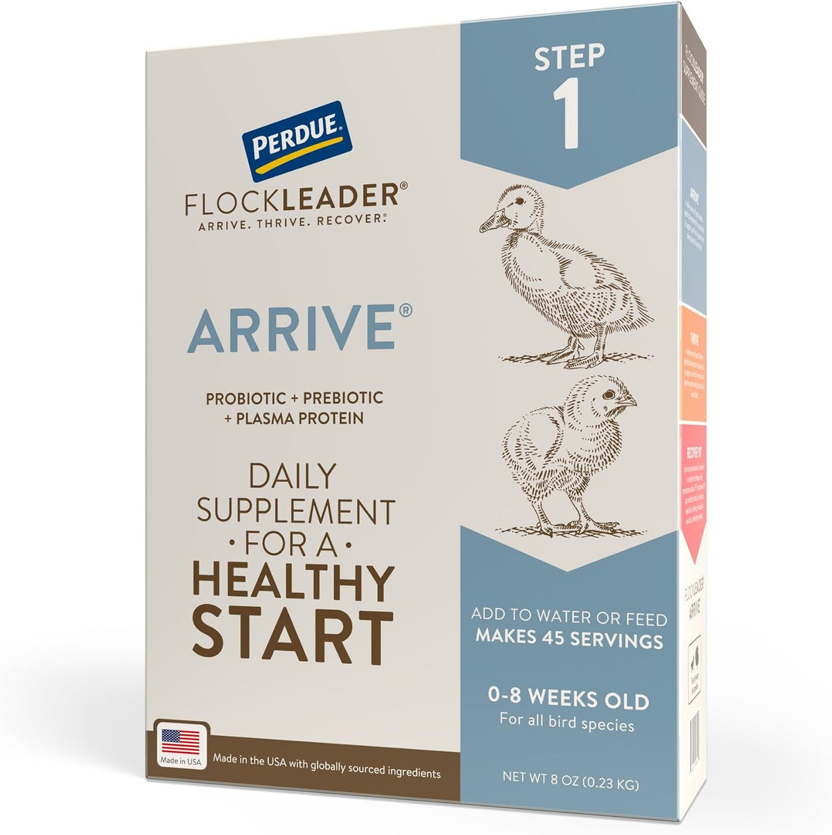 Technical Precision FlockLeader Arrive daily poultry supplement front view packaging
