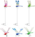 Dragonfly Clip Bug Repe Llent - 3D Dragonfly Clips,10 Pack-Garden Decor Deer and Horse Fly Deterrent for Indoor/Outdoor Garden - Image 10
