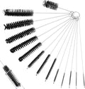 Generic 14 piece straw and bottle cleaning brush set front view