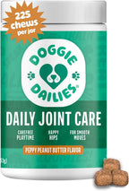 Doggie Dailies, Hip and Joint Supplement for Dogs, Glucosamine Chondroitin, Premium Hip and Joint Chews for Dogs All Breeds & Sizes, Dog Vitamins and Supplements, (Chicken) 225 Chews - Image 12