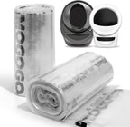 AMOGOGOPET transparent waste bags for automatic litter boxes front view