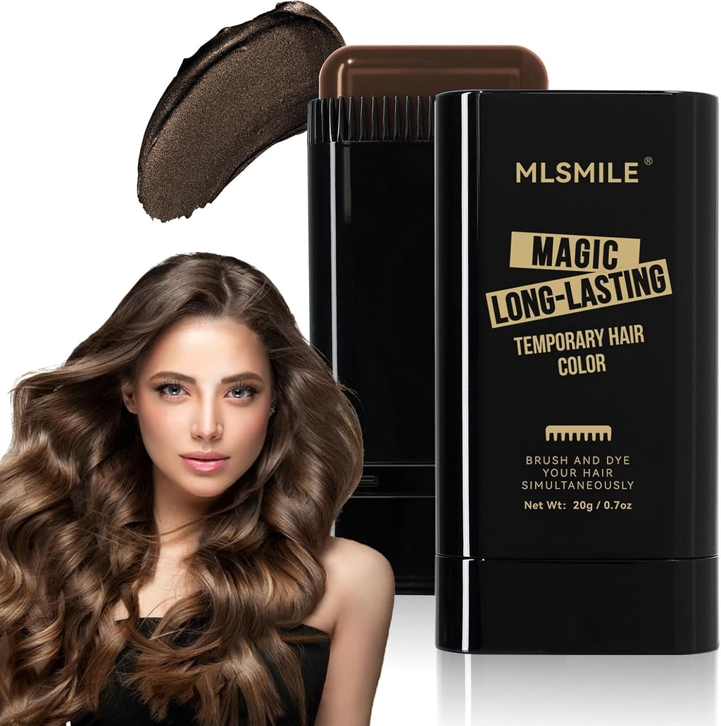 Mlsmile hair color comb brown root touch up stick