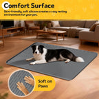 Non-slip texture detail of Bartuke pet kennel pad