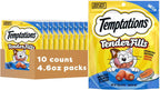 Temptations Tender Fills Crunchy and Soft Adult Cat Treats, Festive Feast Roasted Chicken Flavor, 11.6 oz. Pouch - Image 14