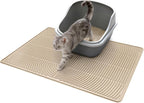 Pawtasy Cat Litter Box Mat,40" x 28" Extra Large Silicone Waterproof Litter Trapping Mat for Scatter Control Soft on Kitty Paws Non-Slip Easy to Clean - Image 11