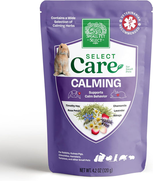 Small Pet Select Care Calming Support Supplement 4.2 Ounce front view package