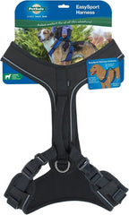 PetSafe EasySport Harness Padded Straps Fully Adjustable Elastic Neckline Best for Athletic Dogs Top Handle for Quick Control - Medium - Teal - Image 11