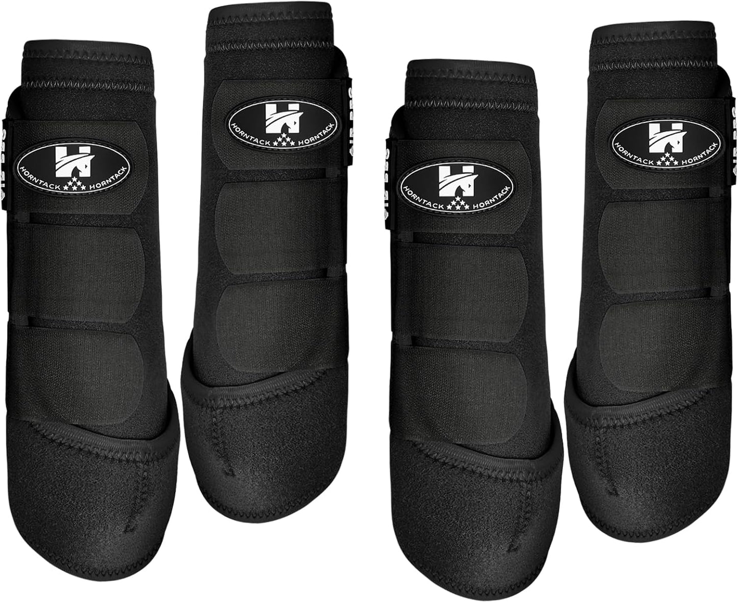 2 Pair Horse Boots, Splint Boots for Horses Outdoor Sports, Professional Horse Boots Comfortably Fits the Horse's Leg, Shockproof, Heat Dissipation Horse Splint Boots (Crimson Red, Large) - Image 14