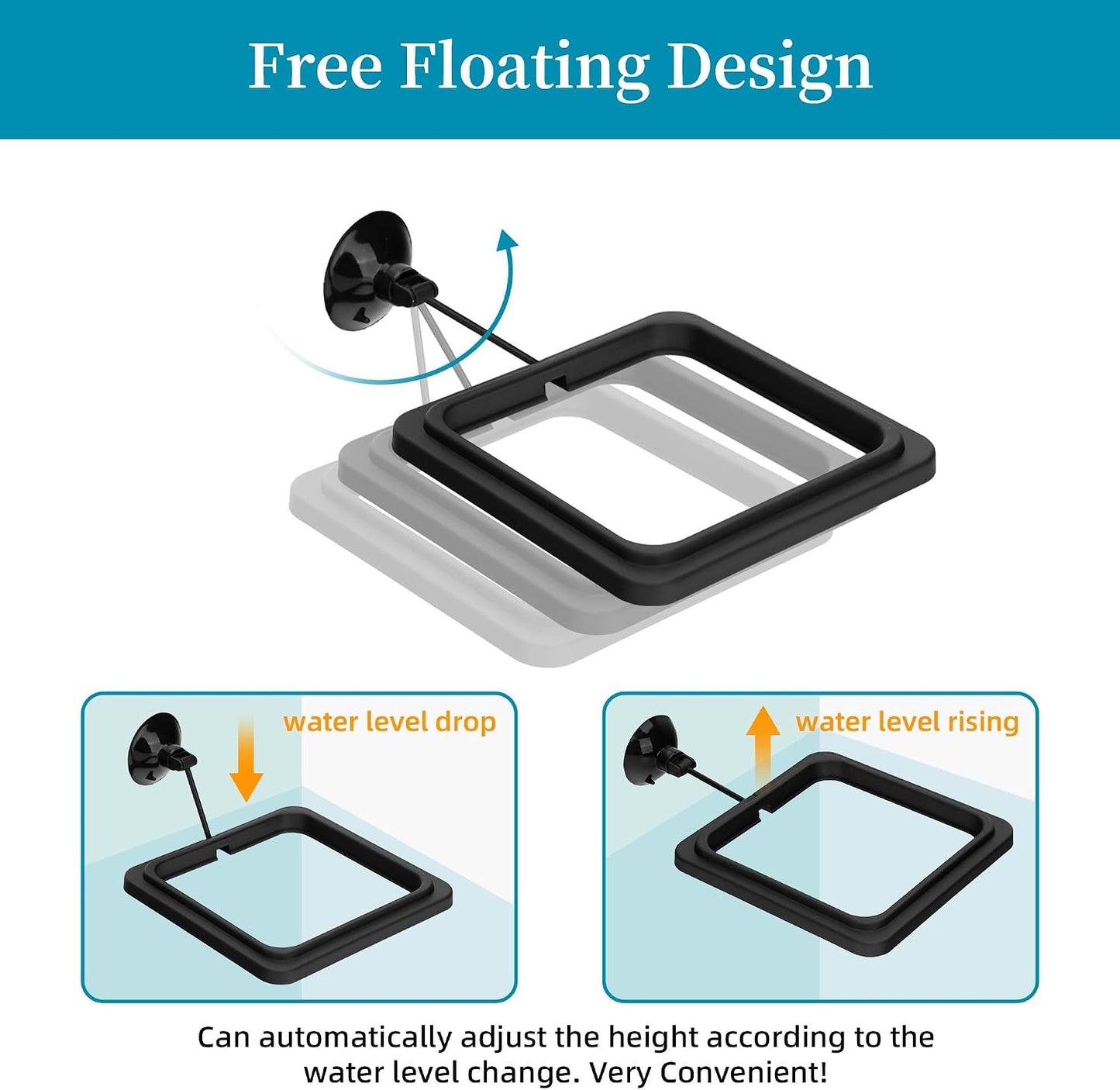 Close up of the durable polypropylene material and three point five centimeter suction cup mechanism.