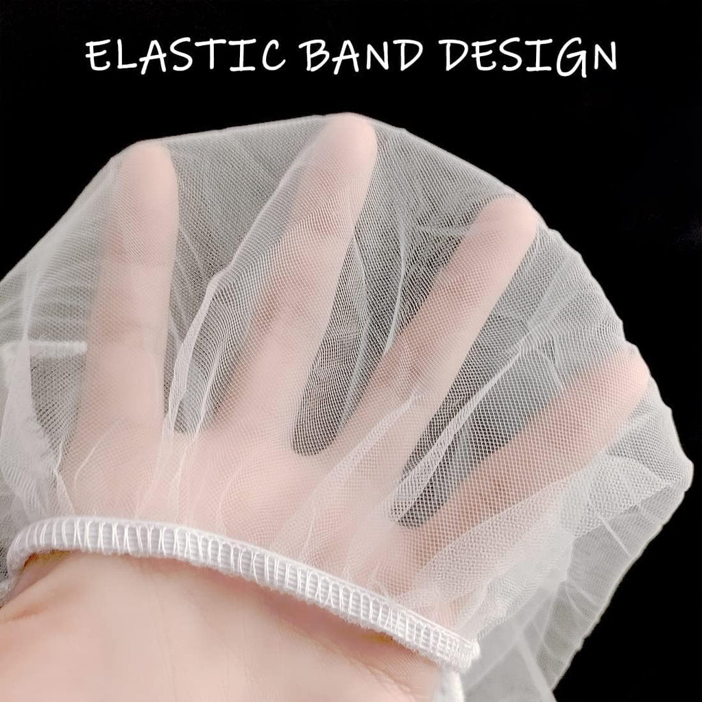 Adjustable elastic skirt showing stretch and flexibility