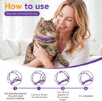 Close up of the durable anti slip material and buckle design of the feline behavior modification collar.
