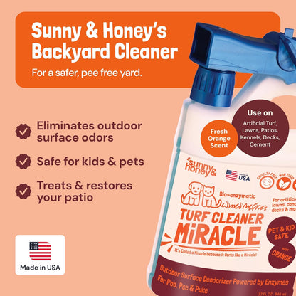 Sunny & Honey enzymatic pet urine neutralizer with hose attachment