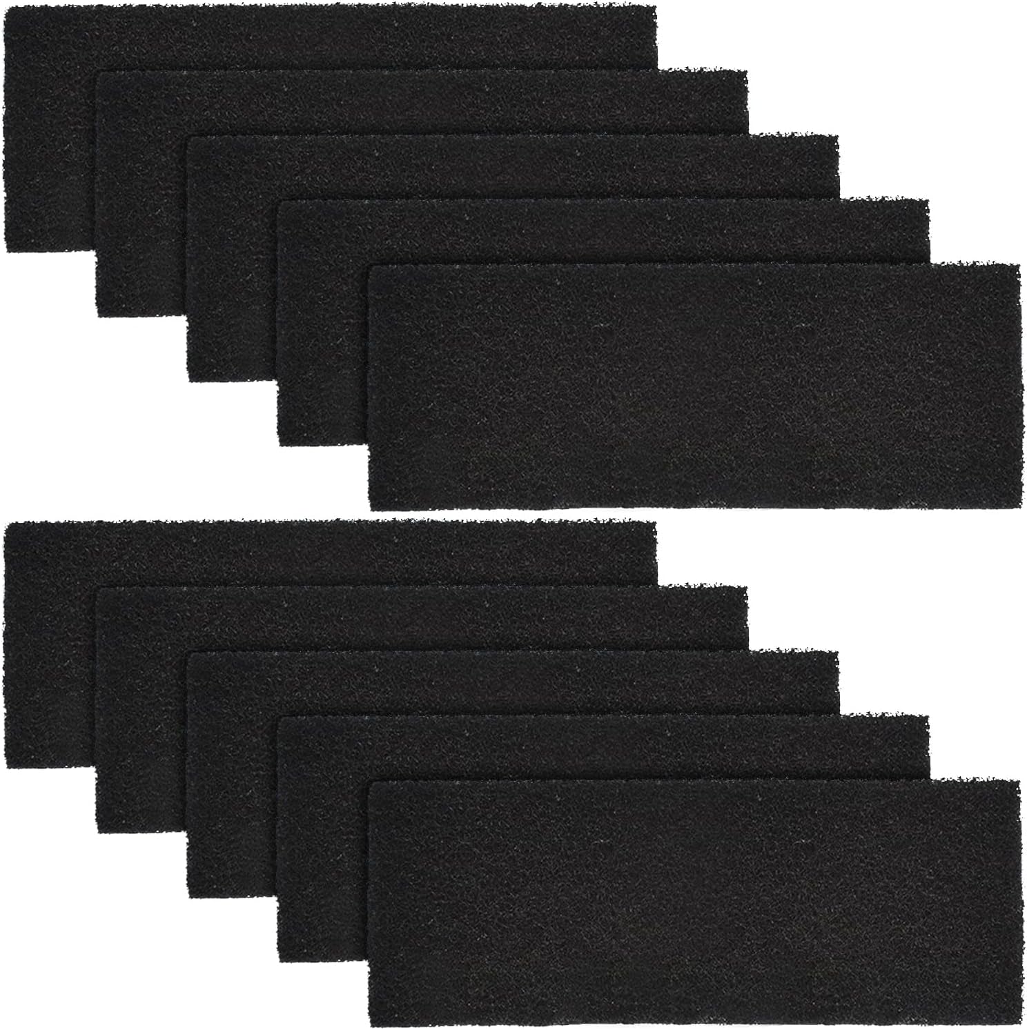 USEAMIE authentic imported cat litter box spare filters close up.
