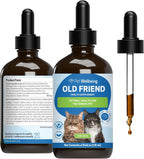 Pet Wellbeing Old Friend for Senior Cats - Supports Immune System Health, Joint Mobility, Healthy Energy Levels, Alfalfa, Reishi - Veterinarian-Formulated Herbal Supplement 2 oz (59 ml) - Image 10