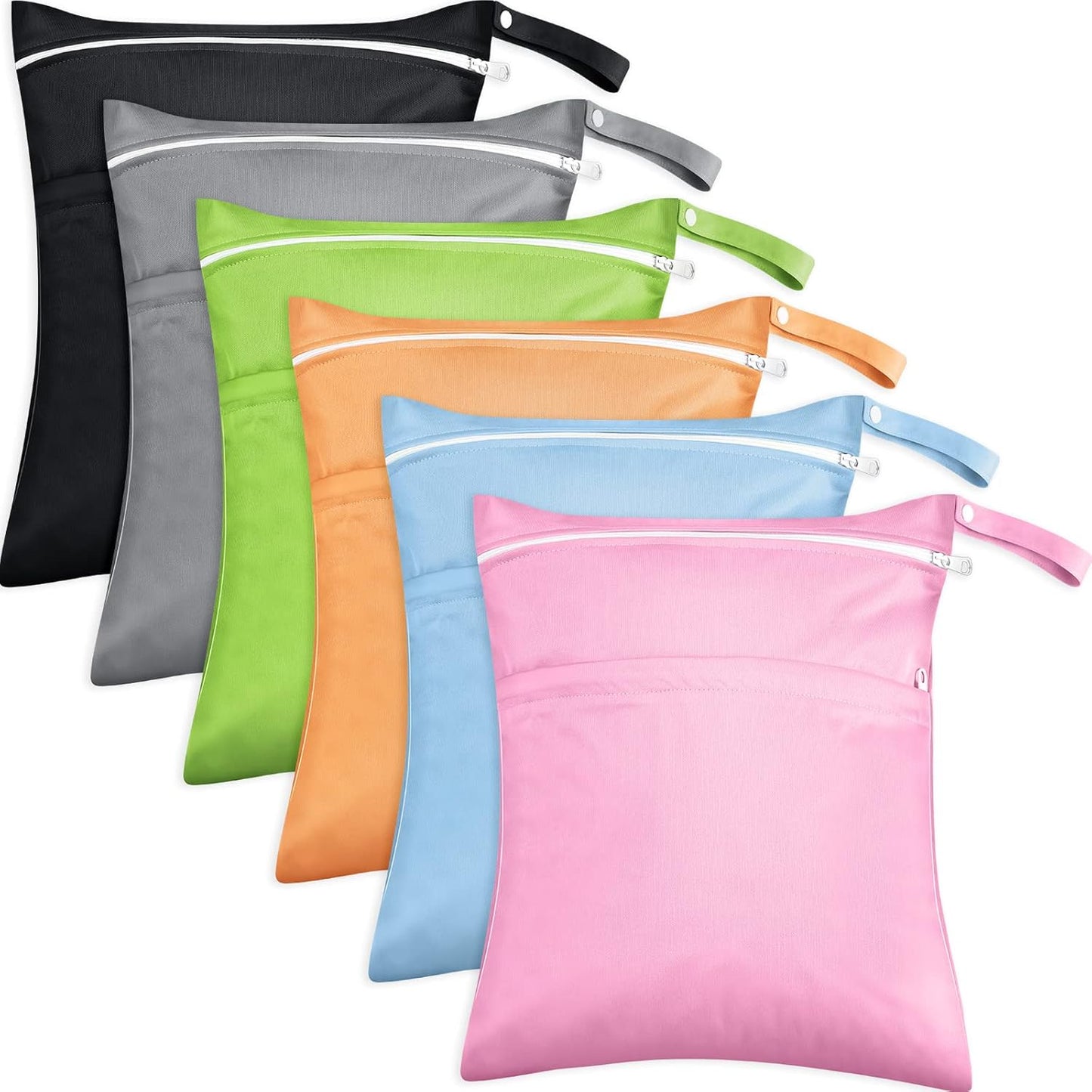 Kenning 6 pack waterproof wet dry bags front view