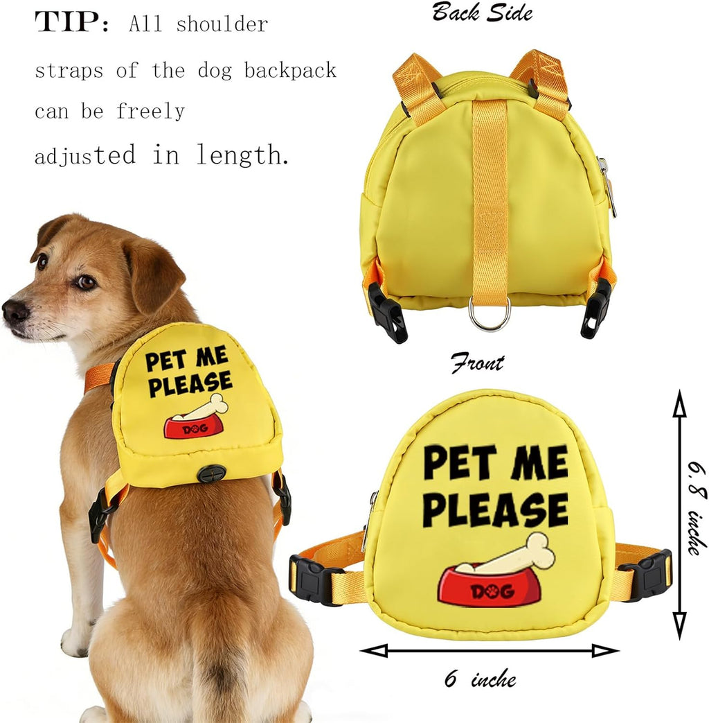 Vamsii self carrier puppy saddle bag showing adjustable quick release straps