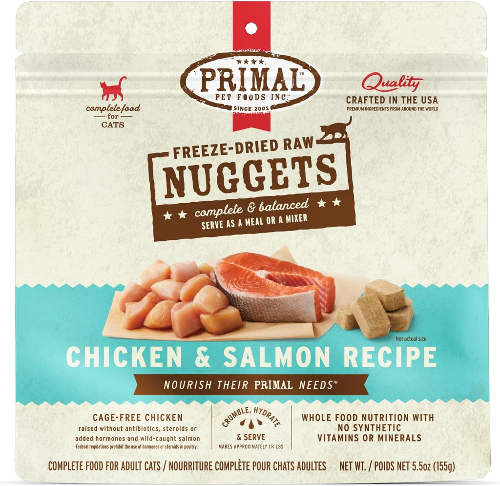 Primal Freeze Dried Raw Cat Food Nuggets Rabbit, Complete & Balanced Meal or Topper, Premium, Healthy, Grain Free, High Protein Raw Cat Food with Probiotics (5.5 oz) - Image 15