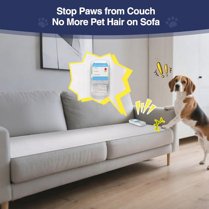 Paparela electric training mat layout on sofa