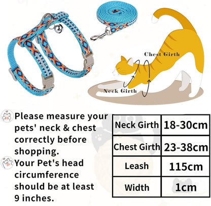 Adjustable quick release buckle detail on cat harness