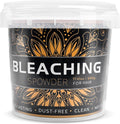 Lazibudgha Professional Hair Bleach Powder five hundred gram tub front view showcase.