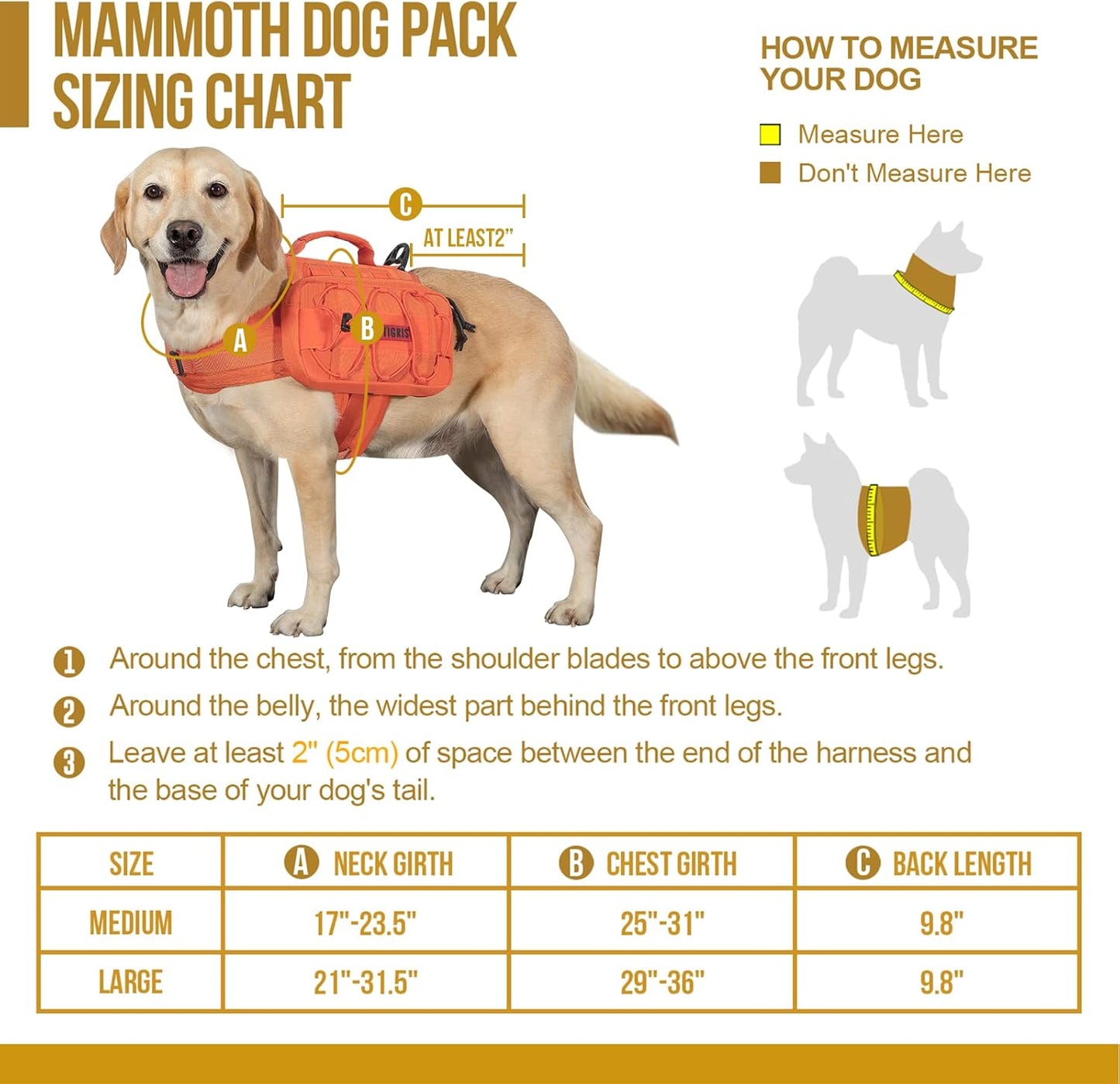 OneTigris Mammoth backpack showing hidden zipper design