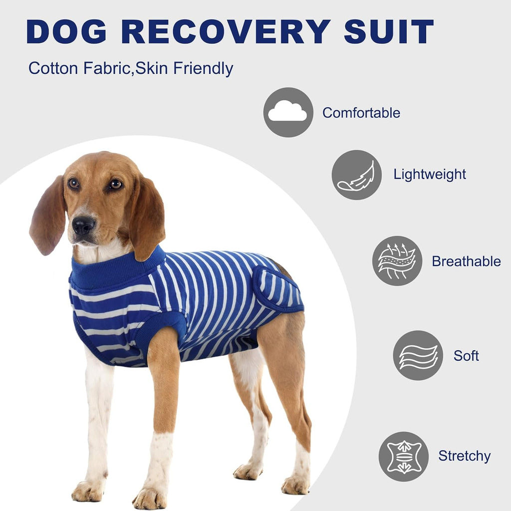 IDOMIK breathable cotton dog suit abdominal wound protection