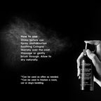 Close up of the Soothing Conditioner bottle explaining the coat hydration and barrier repair process.