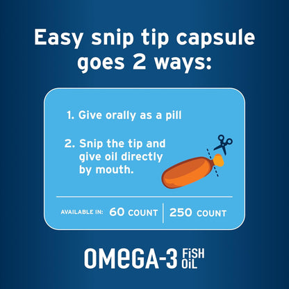 Molecularly distilled anchovy oil capsules for large dogs nutritional information